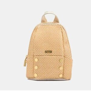 Hammitt Hunter 2 small backpack in Woven yellow